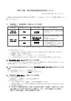 ★ ホームページ用　R7 非常変災時の対応について.pdfの1ページ目のサムネイル
